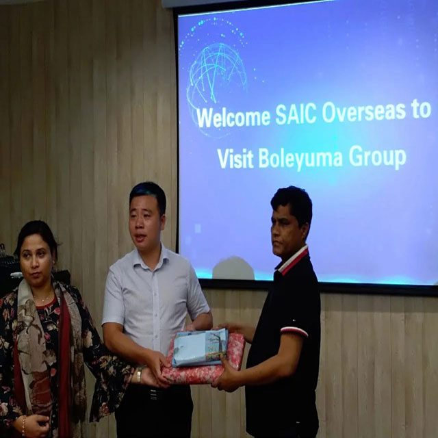 সাইক ওভারসিজের সাথে চীনের অন্যতম গ্রুপ বলিউমা’র ঊর্ধ্বতন কর্মকর্তাদের বৈঠক